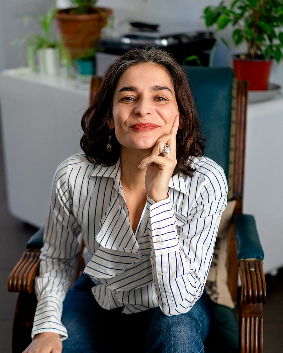 Portrait professionnel d'une coach à Marseille pour communication visuelle