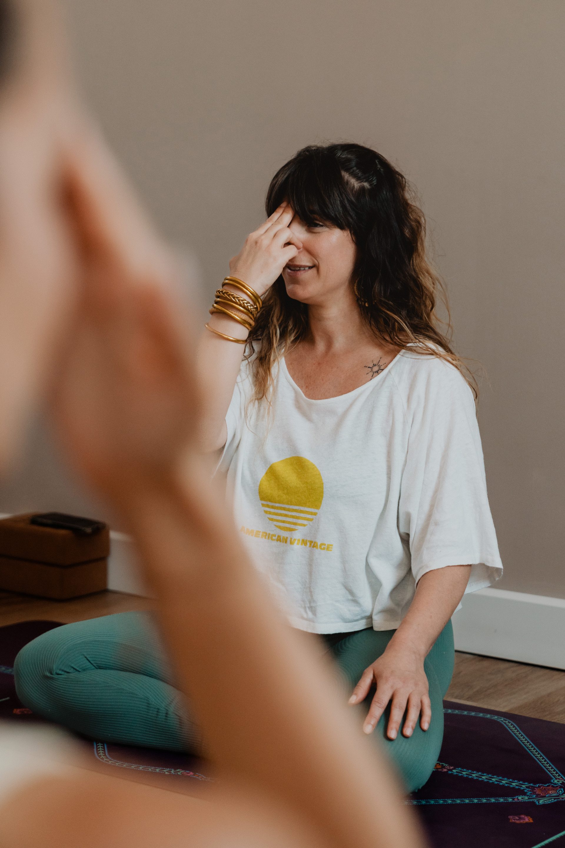 Shooting photo et vidéo pour un studio de yoga à Marseille