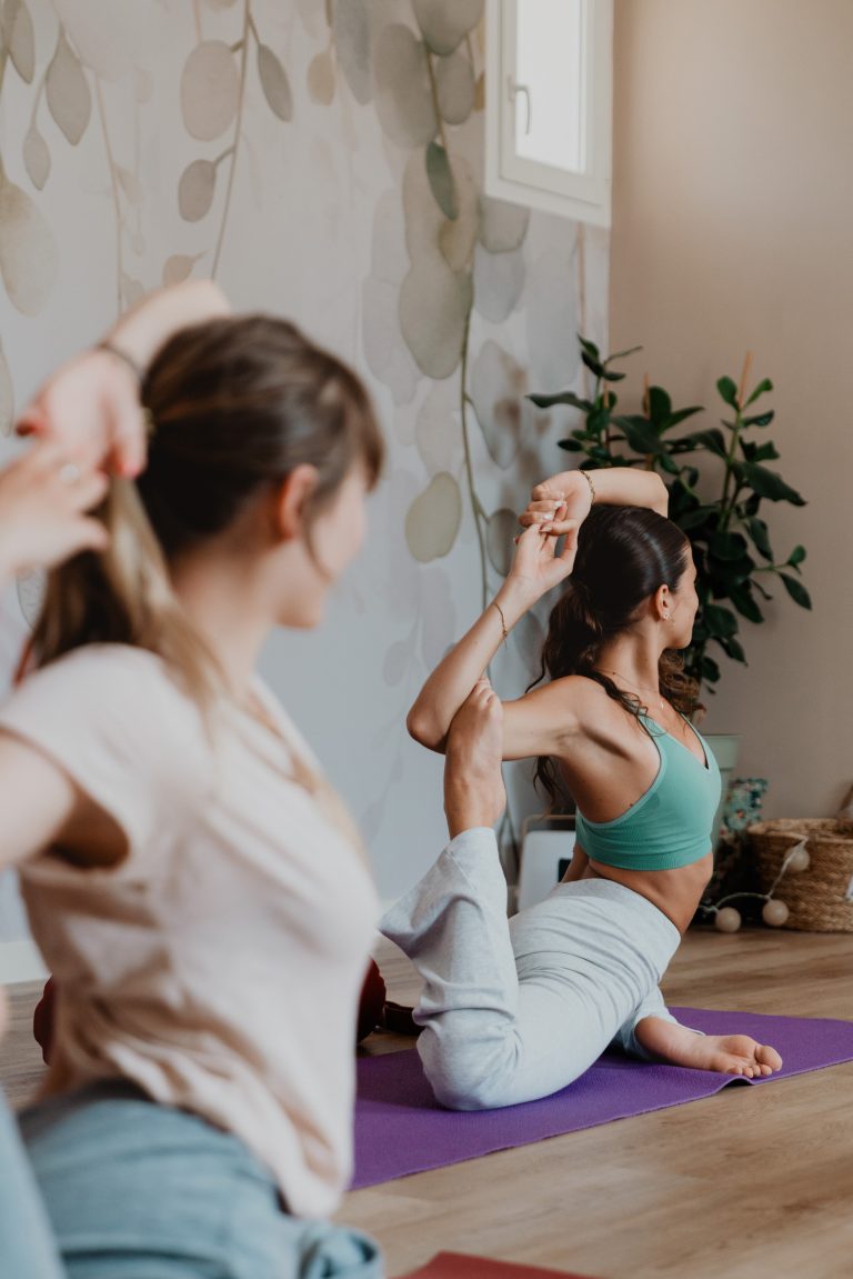Studio Respire : shooting photo et vidéo créatif pour un studio de yoga