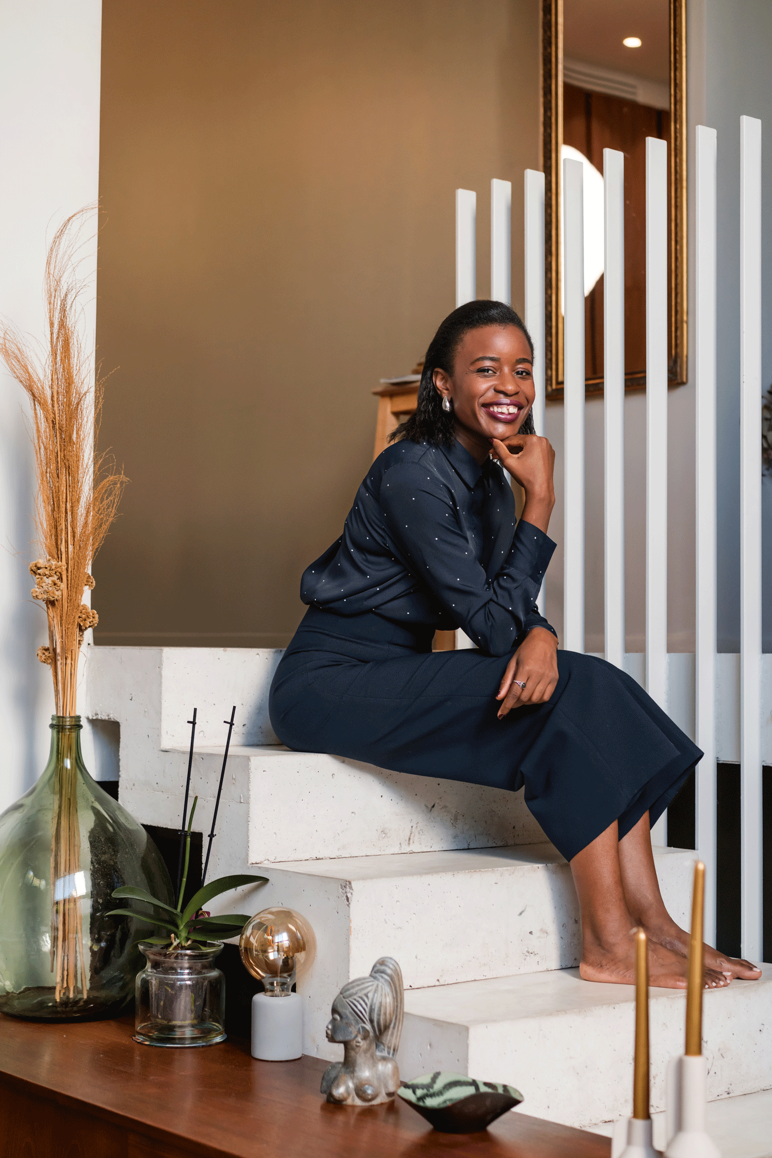 Portrait professionnel respectueux des peaux noires en branding